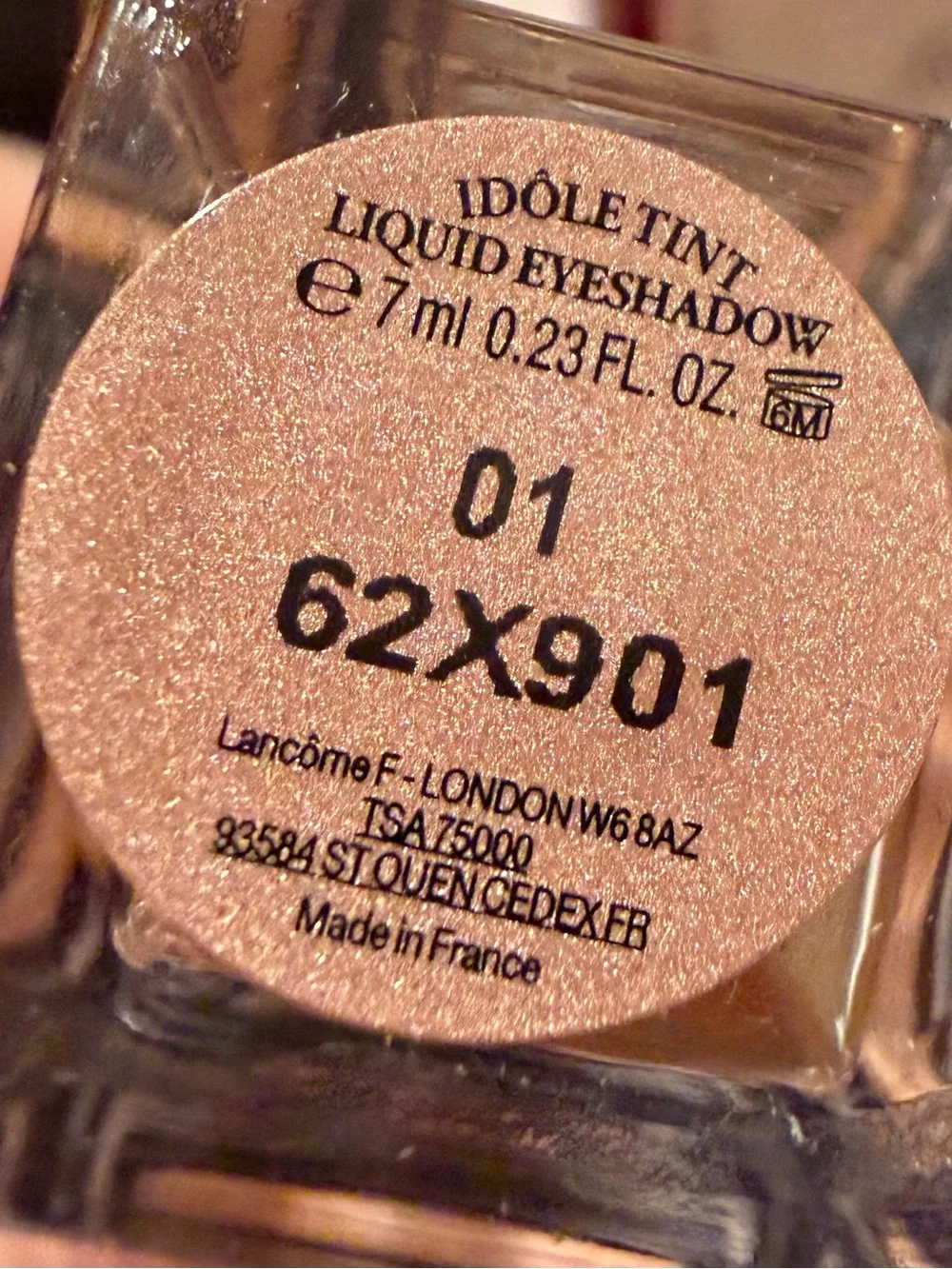 Idôle Tint Liquid Eye-Blusher in Sunburst Full Size Gold And Lash Idol Mascara